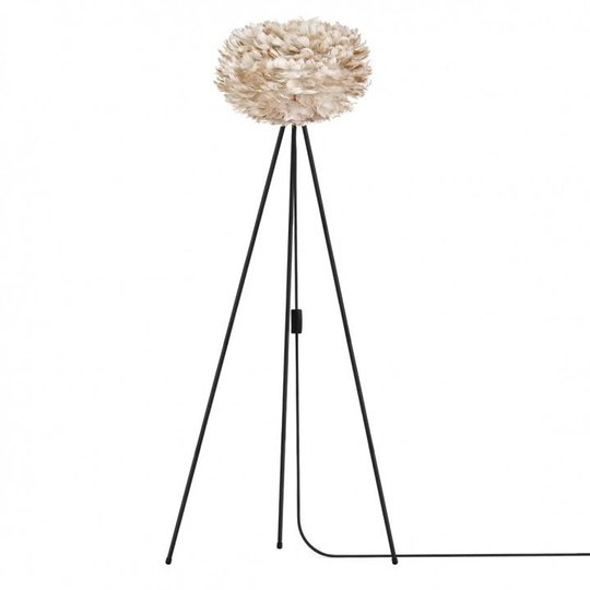 Eos ljusbrun golvlampa (Beige/brun)