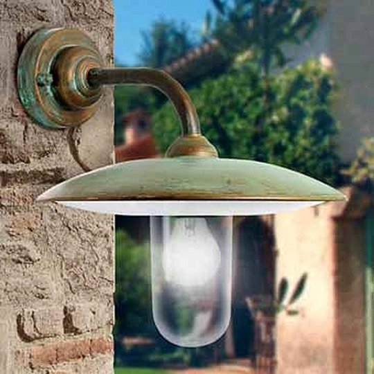 Stilfull utomhusvägglampa CASALE