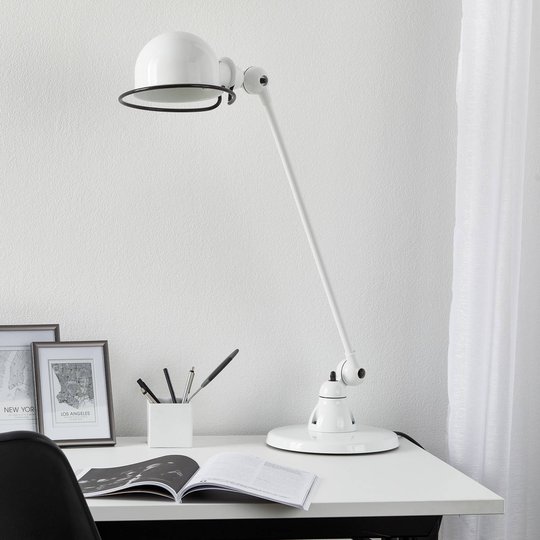 Jieldé Loft D6000 bordslampa, vit