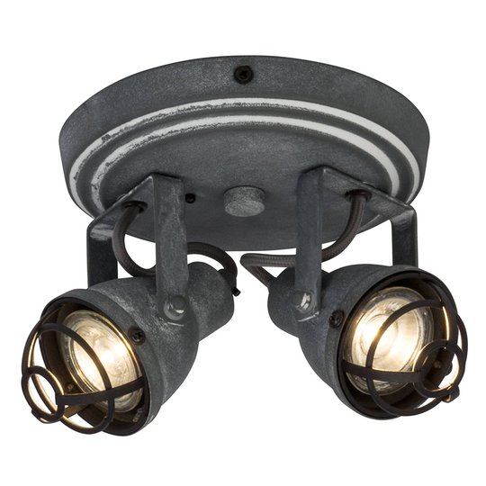 Takrondell Bente med två justerbara LED-spotlights