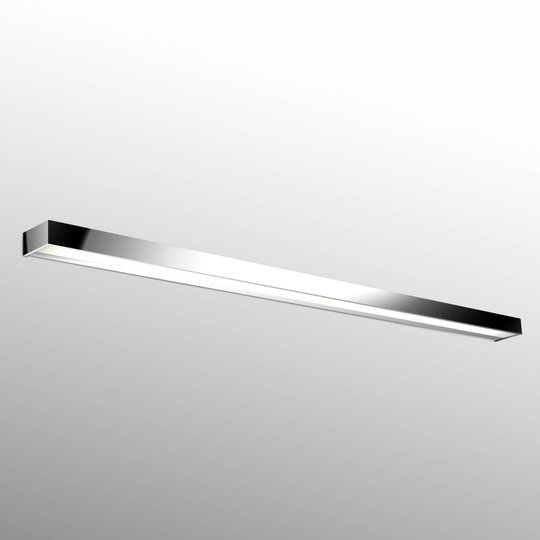 Utmärkt LED-vägglampa Apolo, 150 cm, krom