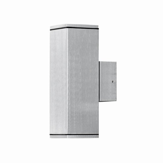 Monza dubbel fasadbelysning (Aluminium)