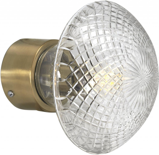 Juliette vägglampa (Transparent)