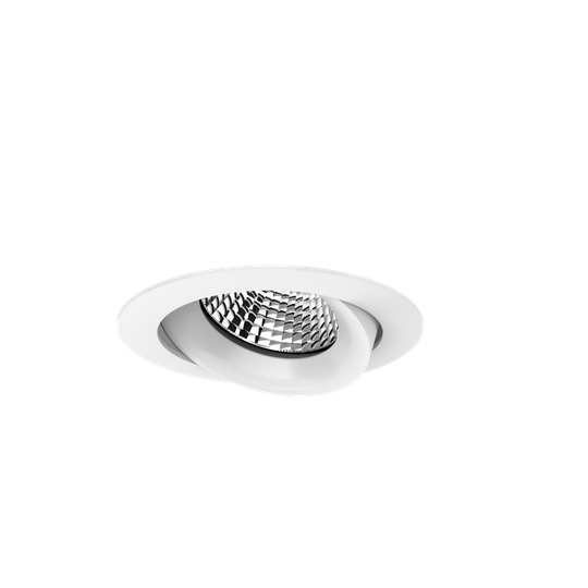 Downlight WLD R74 tilt 60° 3K (Vit)