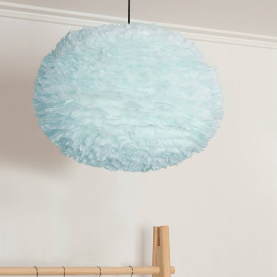 UMAGE Eos large hänglampa ljusblå Ø 65 cm
