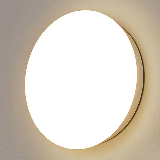 LED-vägglampa Sun 12 IP55, 13 W 3000K vv