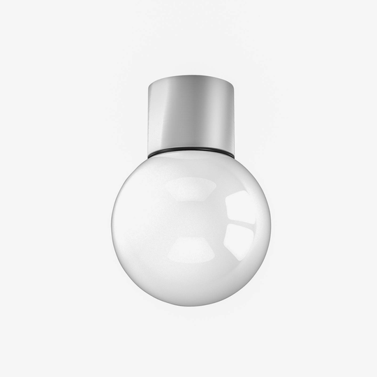 RZB Cylio LED-taklampa kul, höjd 25 cm, 180° 830