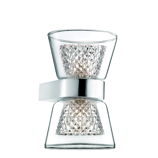 Boccale vägglampa (Transparent)