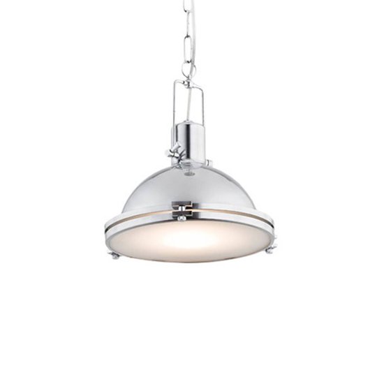 Hänglampa Kemi, krom, Ø 26 cm