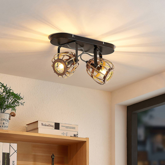 Lindby Bomino takspotlight, 2 lampor
