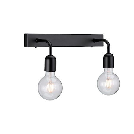 Regal Vägglampa 2 IP44 Mattsvart