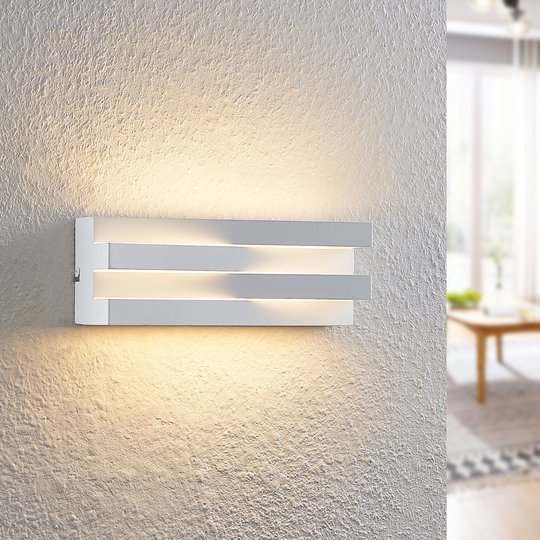 Arcchio Keanu LED-vägglampa vit