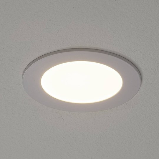 EGLO connect Fueva-C LED-inbyggnadslampa vit 12cm