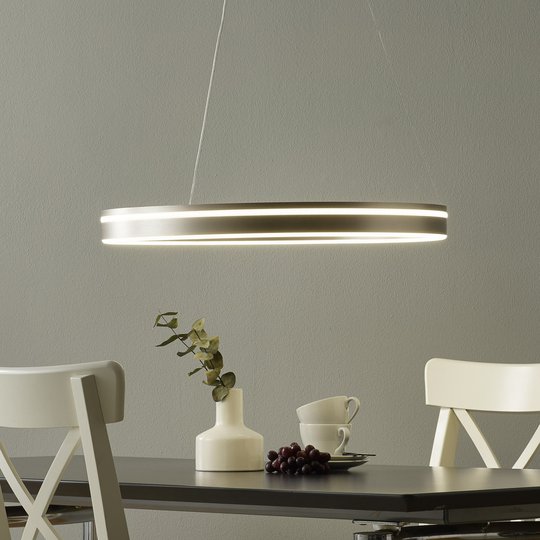 Paul Neuhaus Q-VITO LED-hänglampa 59cm stål