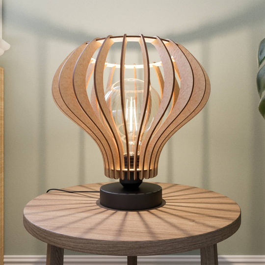 Envolight Faje bordslampa av björkplywood