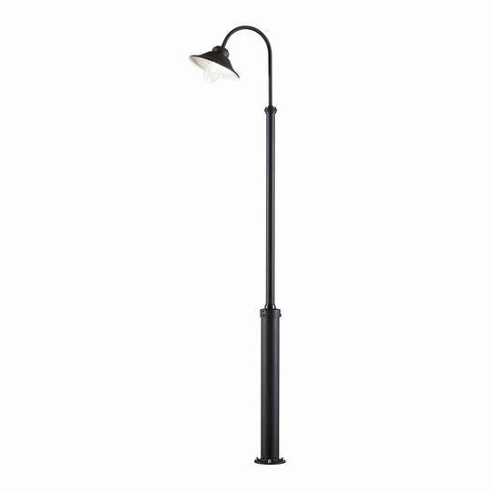 Vega LED stolplykta (Svart)