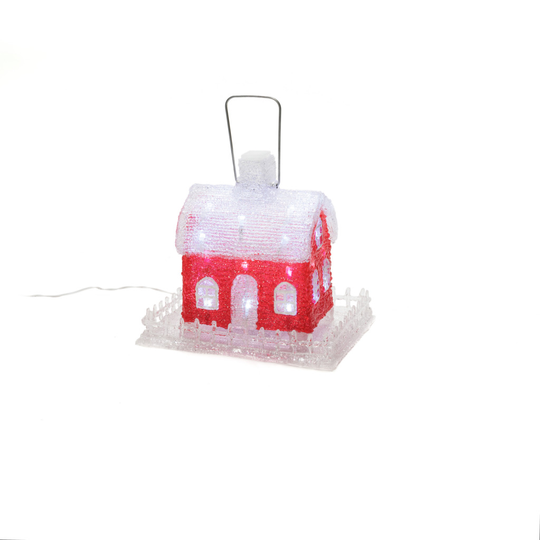 Fågelbord akryl 32 LED (Klar)