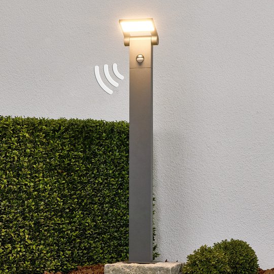 Rörelsesensor-pollare Marius, 80 cm