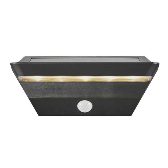 Agena Solcell vägglampa (Svart)