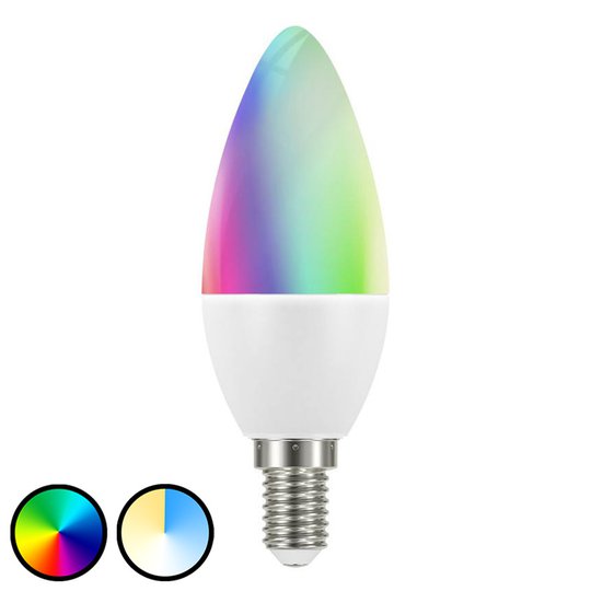 Müller Licht tint white+color LED-lampa E14 6 W