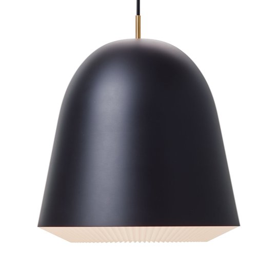 LE KLINT Caché - pendellampa, svart, 40 cm
