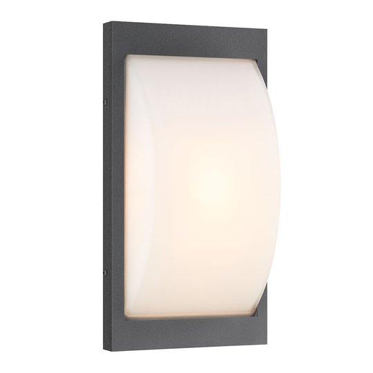 LED-utomhusvägglampa Typ 069LED grafit