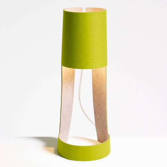 Bordslampa Mia grön/grå