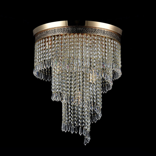 Cascade kristallkrona (Guld)