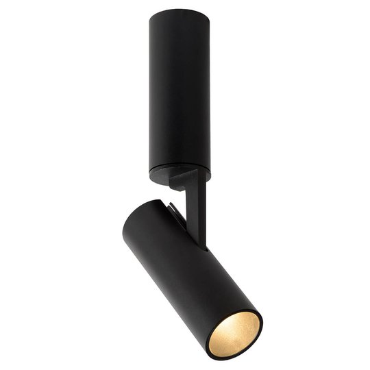 Svart LED-spot Greg med modernt utseende