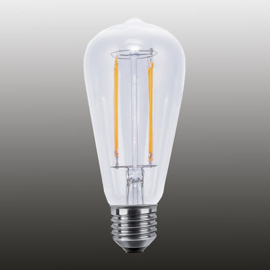 E27 6 W LED-ljuskälla Rustika klar varmvit dimbar