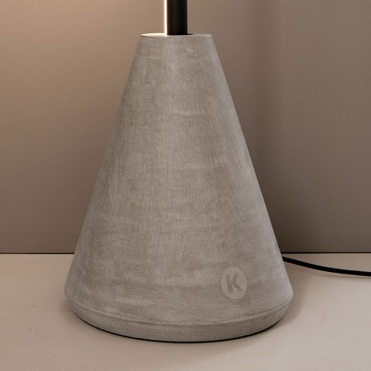 Karman Cupido skärm för LED-golvlampa