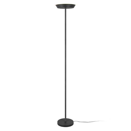 LED-uplight-golvlampa Swona, WiZ, svart matt
