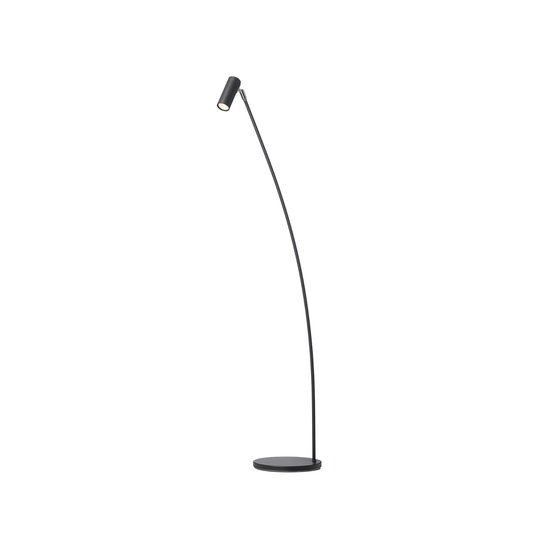 Golvlampa PUCK Svart struktur, Örsjö belysning