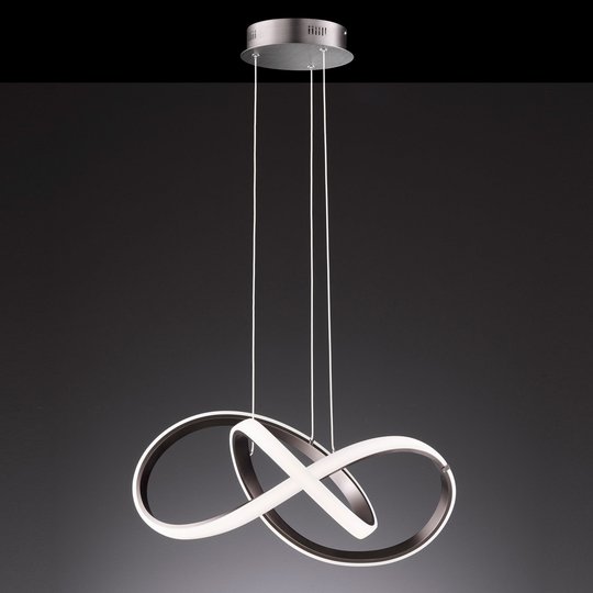 LED-hänglampa Indigo, antracit