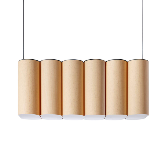 LZF Tomo Long LED-hänglampa, elfenben