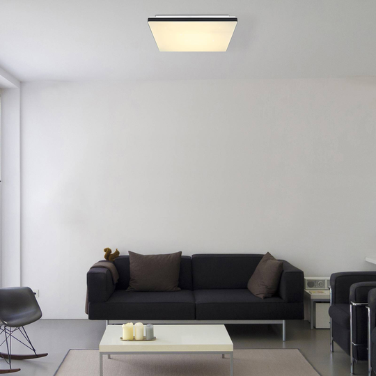 LED-taklampa Ully smart Tuya CCT svart