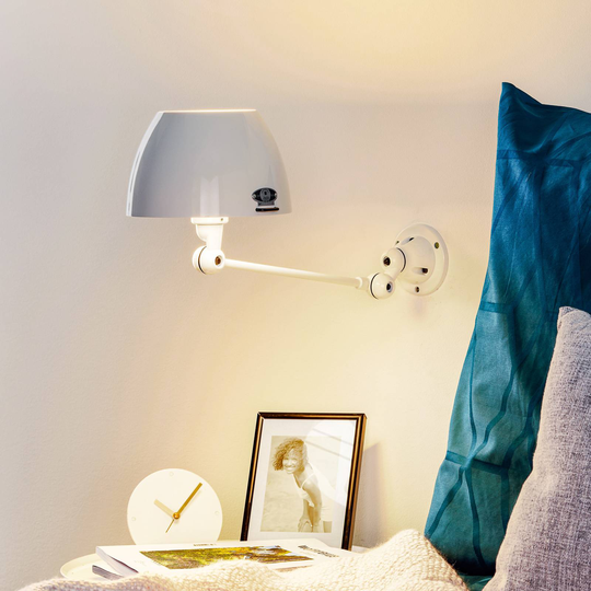 Jieldé Aicler AIC301 vägglampa ledad arm vit