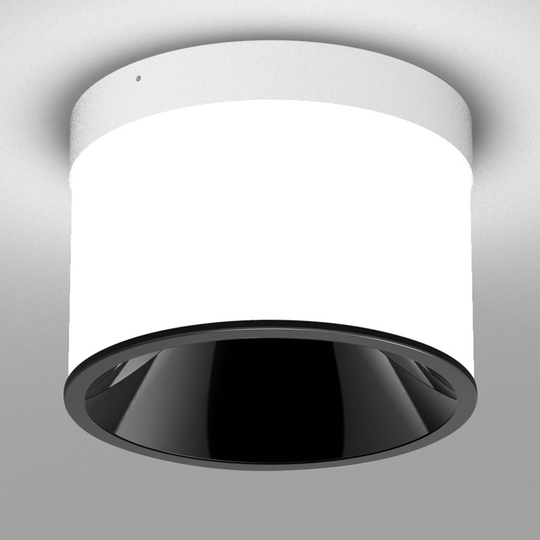 Molto Luce Dark Night taklampa 4000 K vit/svart