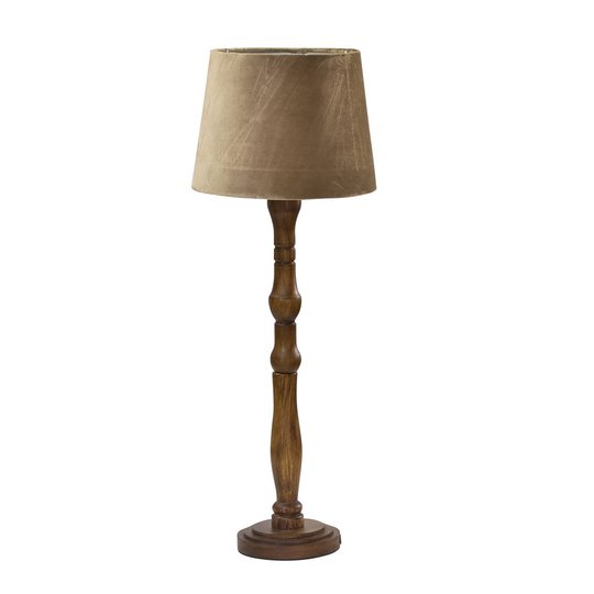 Elin bordlampa 58,5cm (brunbets) (Beige/brun)