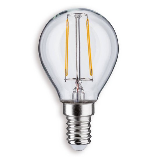 E14 2,5W 827 LED-dropplampa