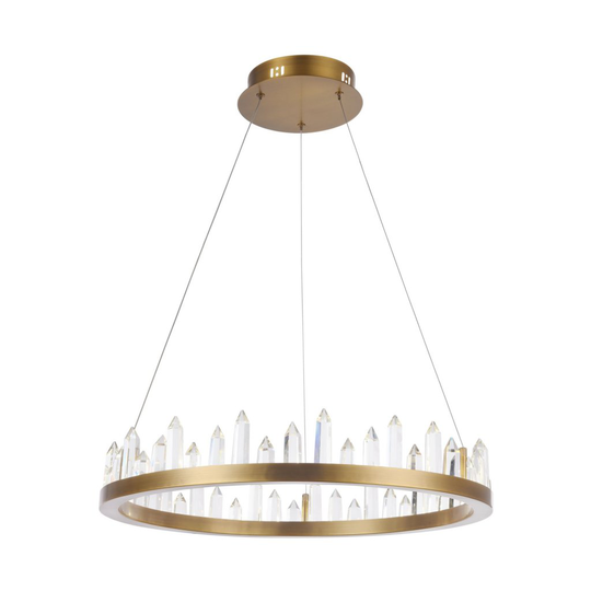 Gletscher 60cm LED (Mässing/guld)