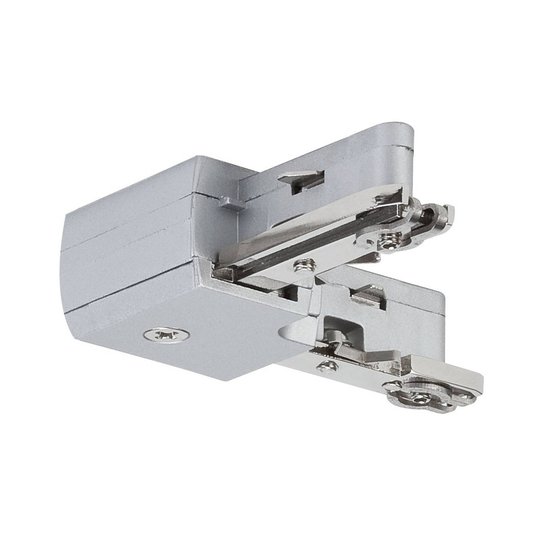 Paulmann URail L-koppling, krom matt