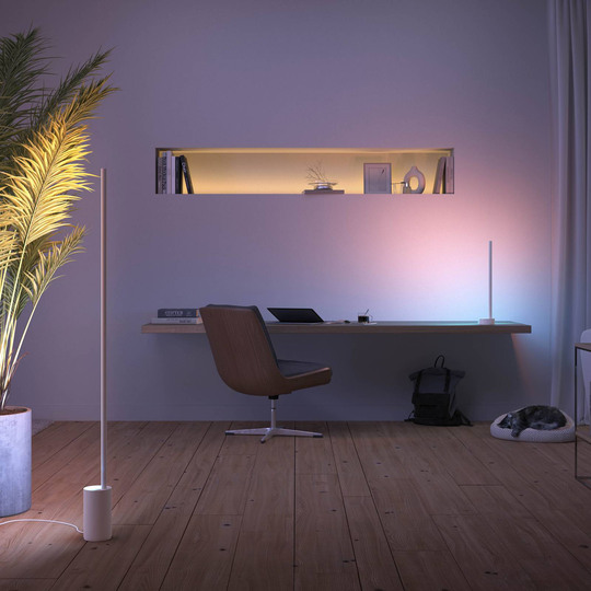 Philips Hue Gradient Signe LED-golvlampa vit