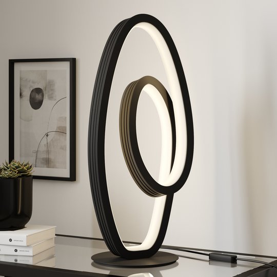 Lucande Bronwyn LED-bordslampa