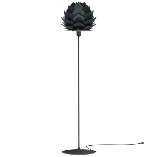 UMAGE Aluvia mini golvlampa antracit