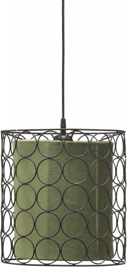 Ring Taklampa Svart (Grön)
