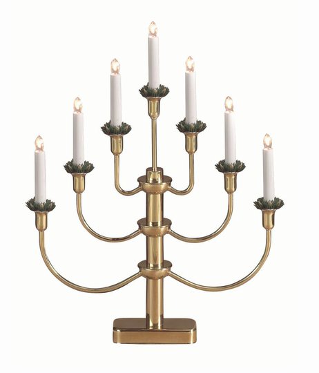 Gylling ljusstake (Mässing/guld)