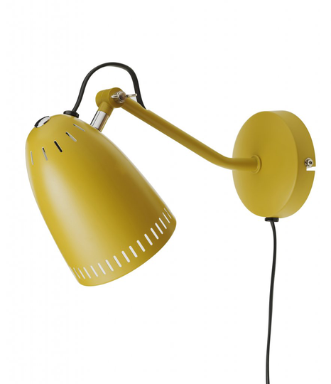 Dynamo vägglampa (Mustard)