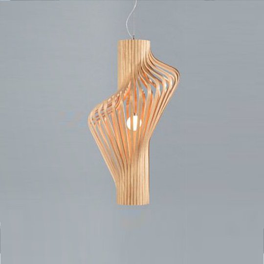 Vacker designer-pendellampa Diva, ek