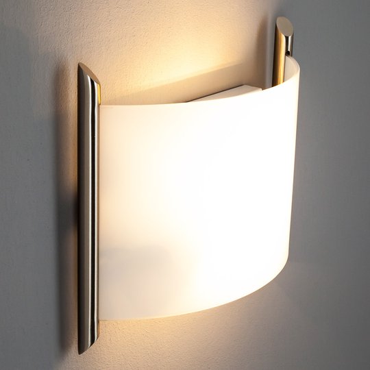 Vägglampa Filippa, 31 cm, satin nickel